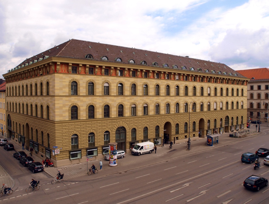 Revitalisierung von Büroflächen an der Ludwigstraße in München